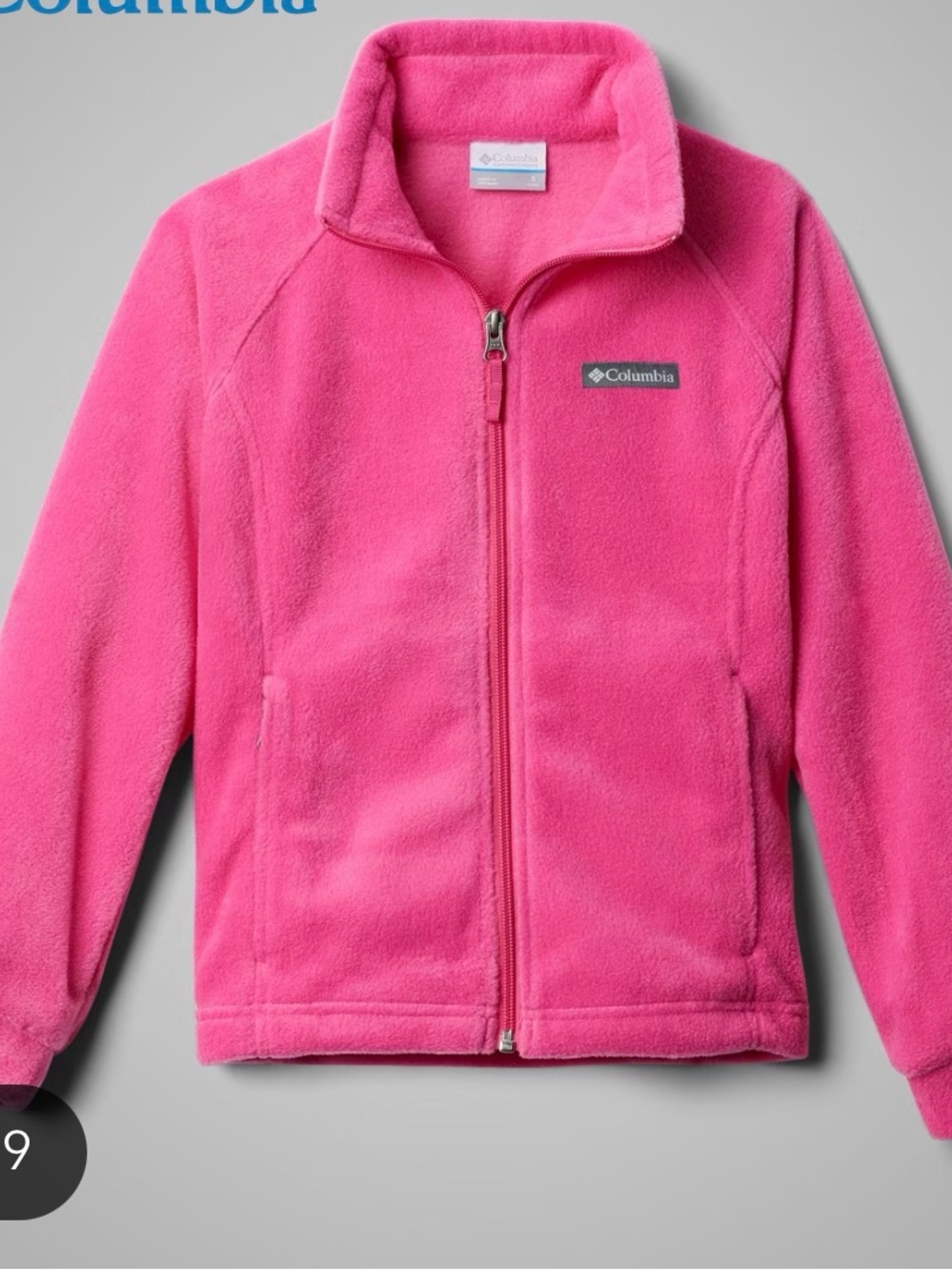 Columbia Kids  Full-Zip Fleece Jacket (XS)